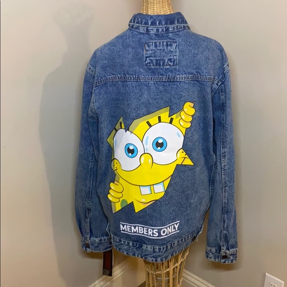 Members Only Other - Spongebob Jean Jacket